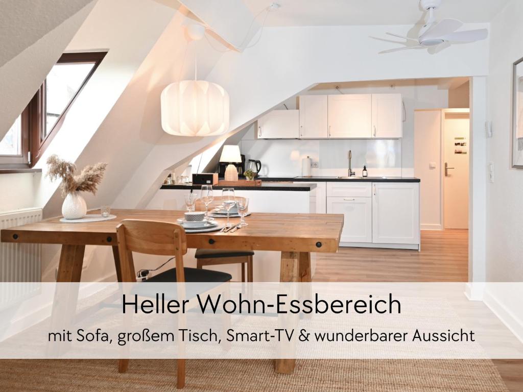 STORCHENNEST - Scandi Style - in der historischen Hinterburg Schlitz - mit Aufzug, Parkplatz & Garten - nahe Fulda und Bad Hersfeld, Schlitz