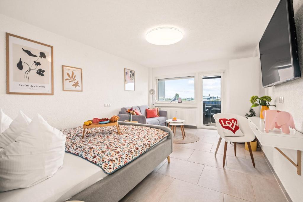 Fewo Panoramablick - See- und Bergsicht - haustierfreundlich, Friedrichshafen