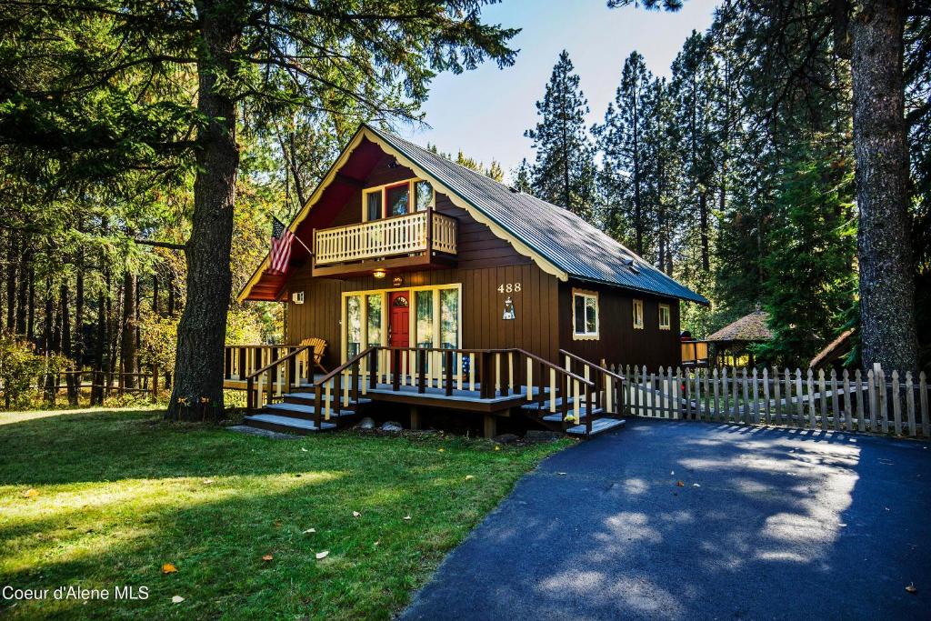 Chalet at the base of Schweitzer Mountain, Sandpoint