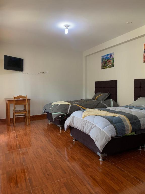 Habitación triple, Huayllabamba