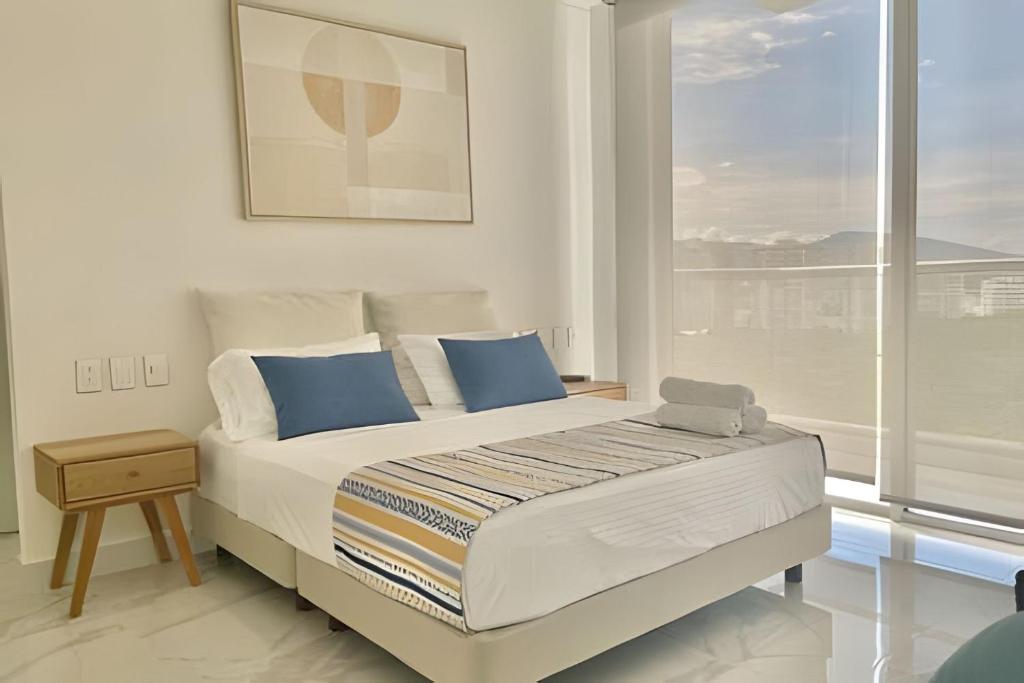 Apartamento santa marta sui bello horizonte+playa+ac+pool+beach - 1