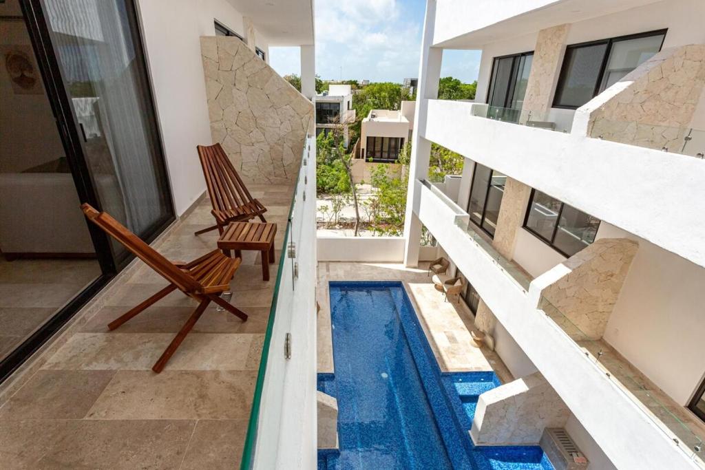 Modern Apartment with Pool in Tulum, 1 Bedroom - 3