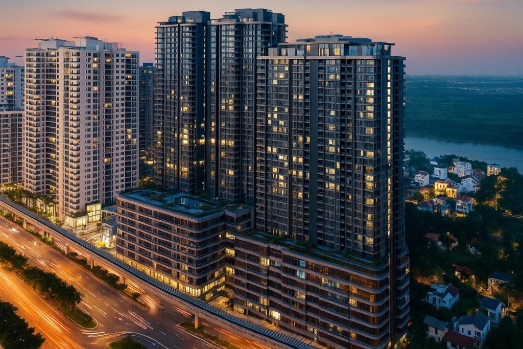 Lumiere RiverSide SkyView- Saigon Premium Suite, Ho Či Minovo Město