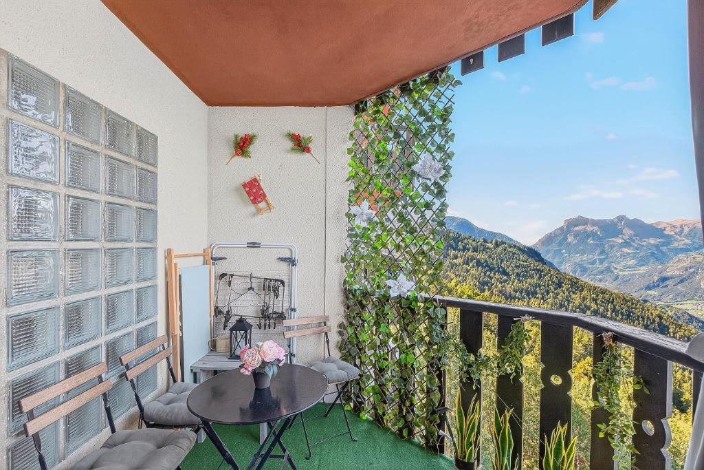 Chaleureux Appartement 4 Couchages, Uvernet-Fours