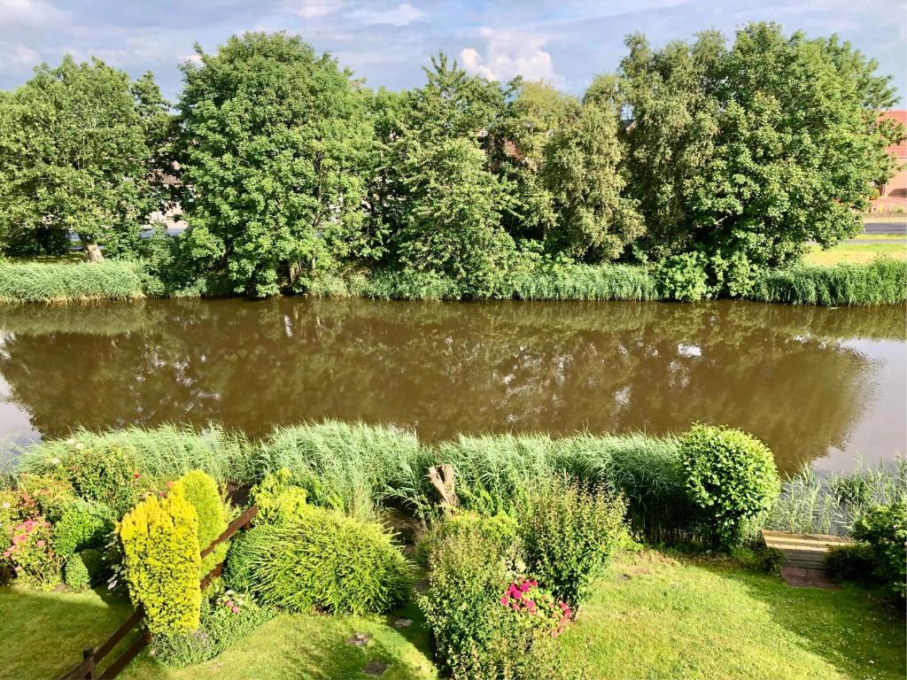 Ferienwohnung Austernfischer, mit Sielblick, Dornumersiel