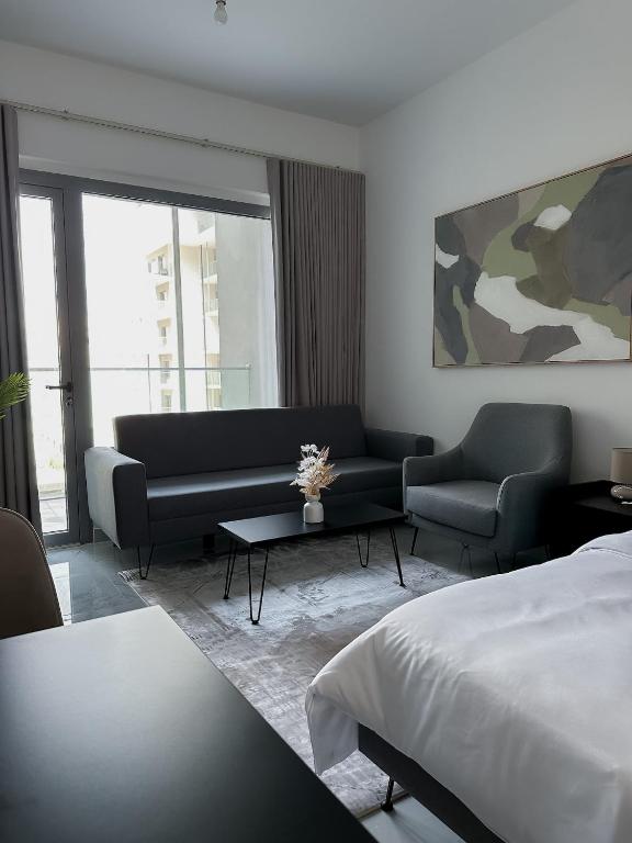 Bright & Modern Studio Masdar City, Abu Dhabi, Abú Zabí