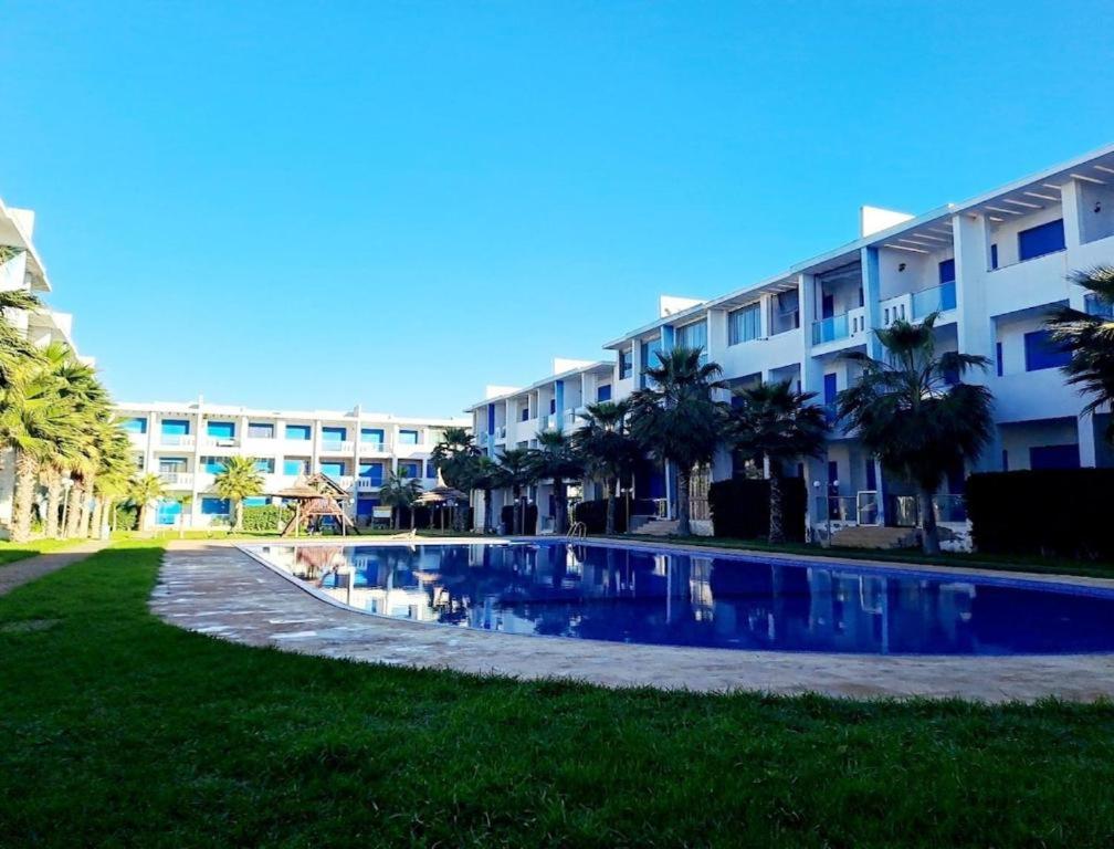 Appartement vue sur piscine et jardin, Mansouria