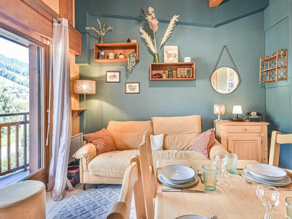 Appartement rénové 4-5 pers aux Gets proche pistes avec parking et WIFI - FR-1-685-85 - 1