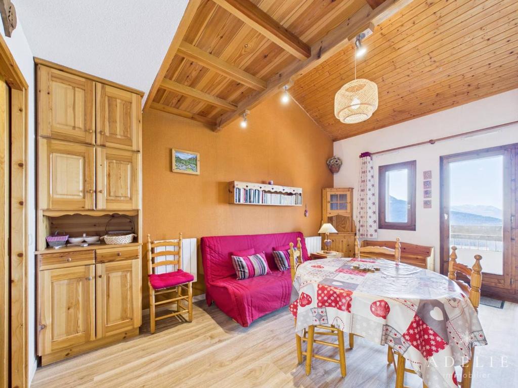 Studio Mezzanine Cosy à 100m des Pistes, Balcon Plein Sud, Quartier Calme - FR-1-398-538 - 2