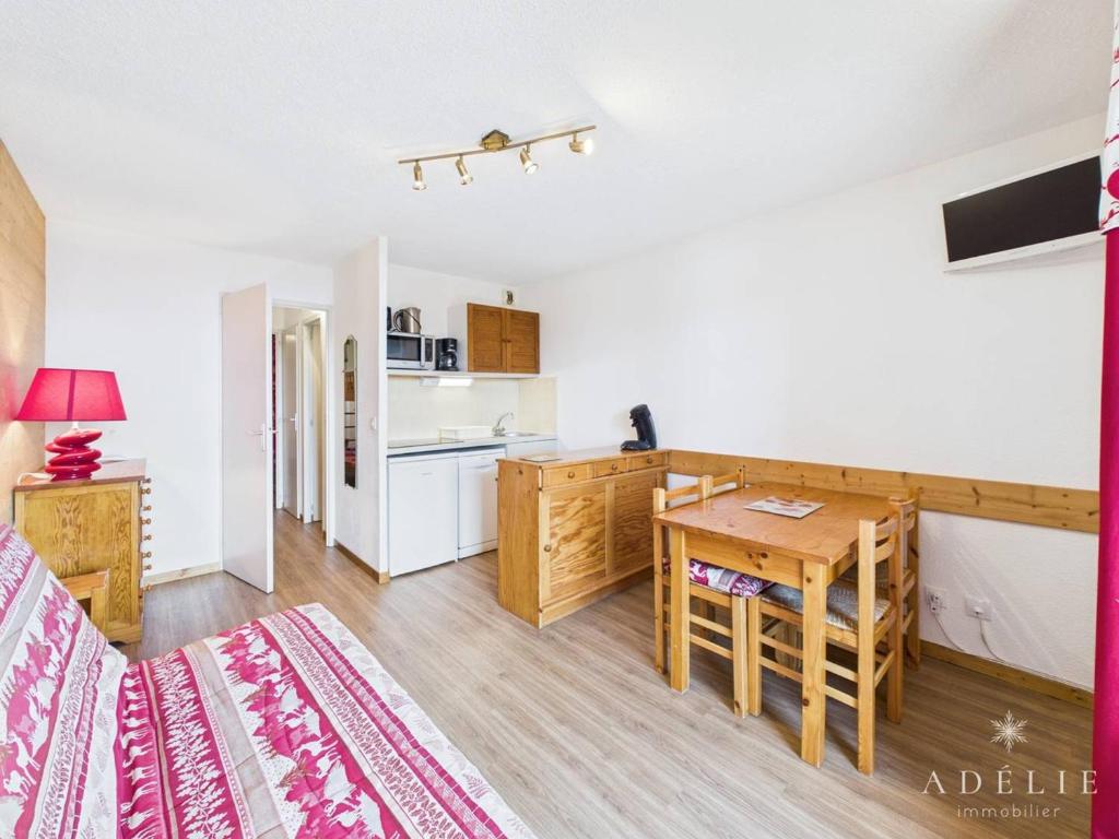 Studio 5 pers au pied des pistes avec balcon, parking inclus - FR-1-398-589 - 2