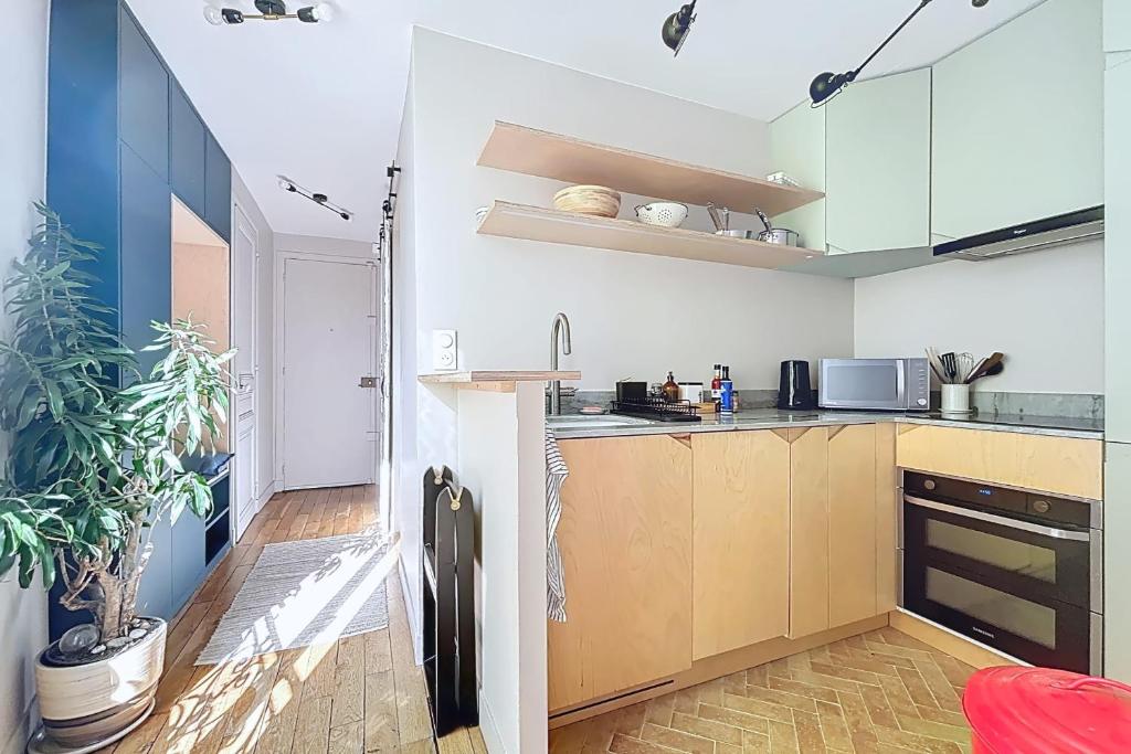 Appartement lumineux Mouzaïa Paris 19e - 4