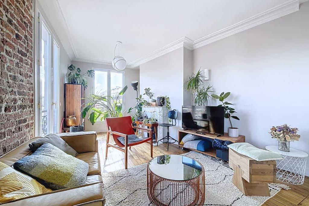 Appartement lumineux Mouzaïa Paris 19e - 2