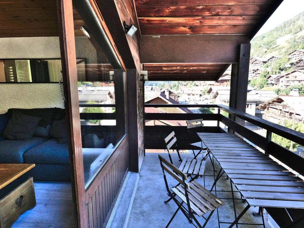 Superbe Studio Mezzanine Rénové au Cœur du Grand Bornand – 4 Couchages, Balcon, Proche Commerces et Ski - FR-1-458-162 - 5