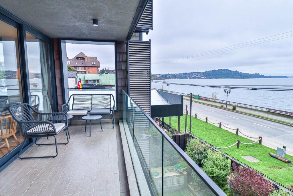 HOM I Depto Familiar 3D2B Terraza, Piscina y Parking, Puerto Varas