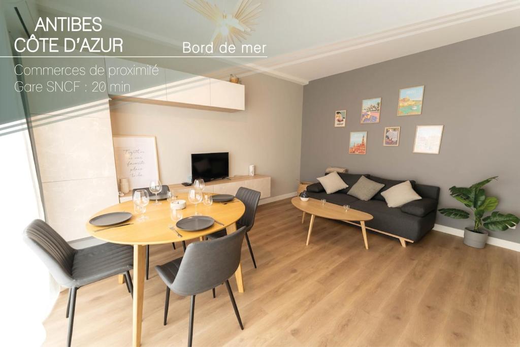 AK Superb 3P sea view, close to old town, Antibes