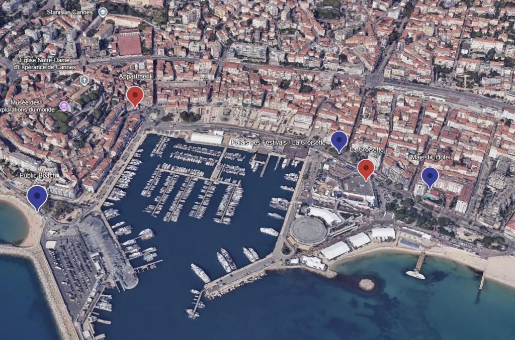 Appartement 33 m2 comme une junior suite - vue Port et Palais des festivals - 2