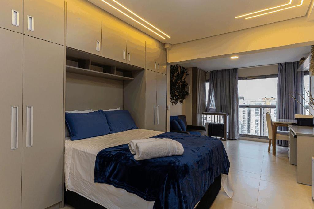 Duna Air Loft - Lazer & Comodidade - Próximo ao Metrô Brooklin, São Paulo