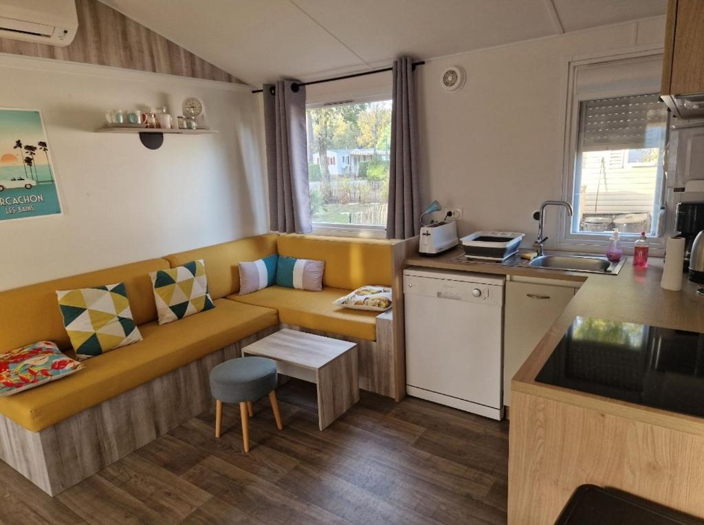 404 mobil-home 3 chambres 2 sdb bassin d'Arcachon - 1