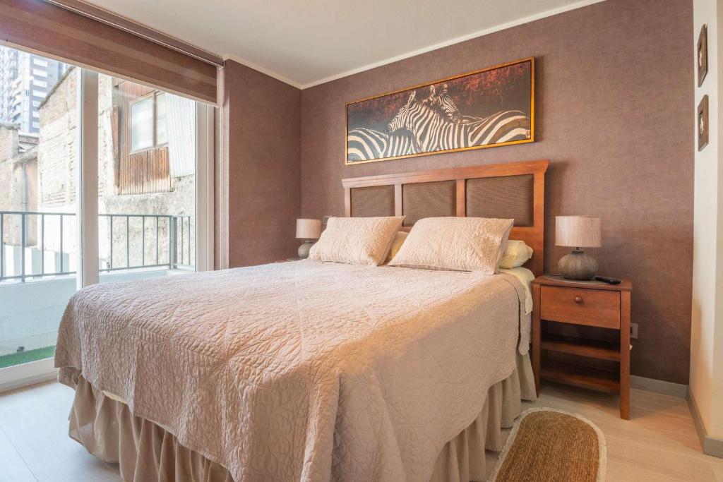 HOM I Confort Dpto 1D1B Santiago Centro - 3