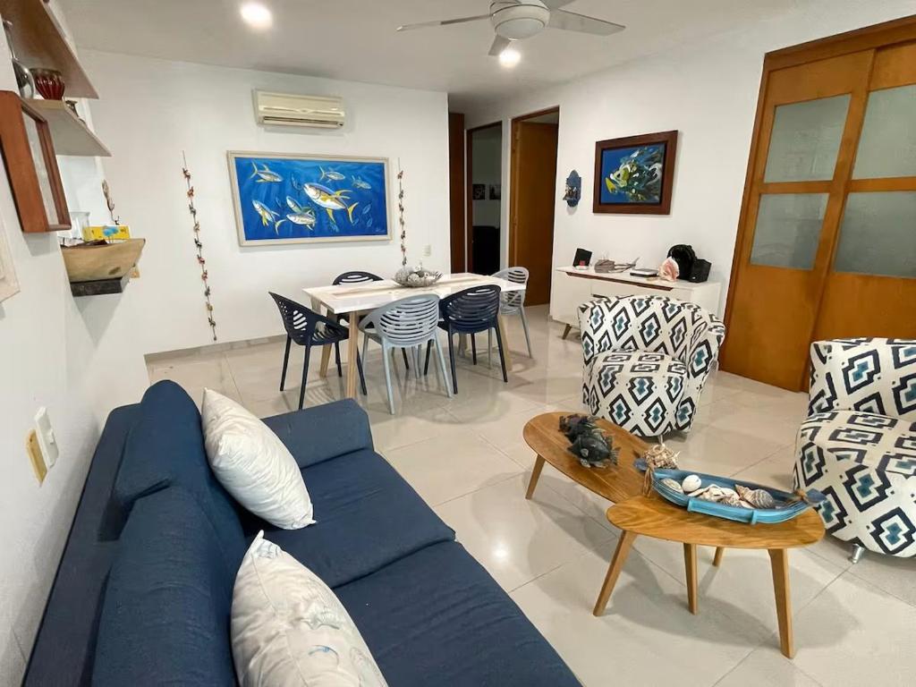 Apartamento en Cartagena con balcon con vista al mar y piscina - 5