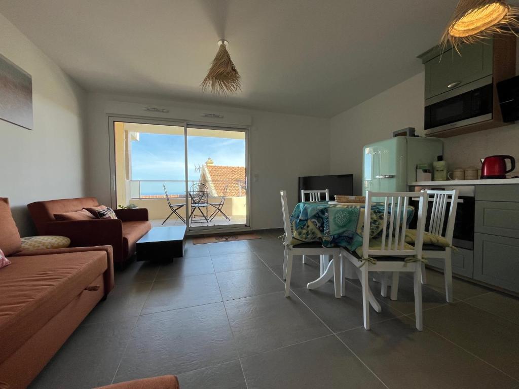 Tres bel appartement vue mer la turbie - 3
