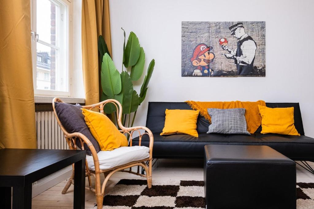 Heartbeat of Kallio - Stylish 2BR City Stay, Helsinky