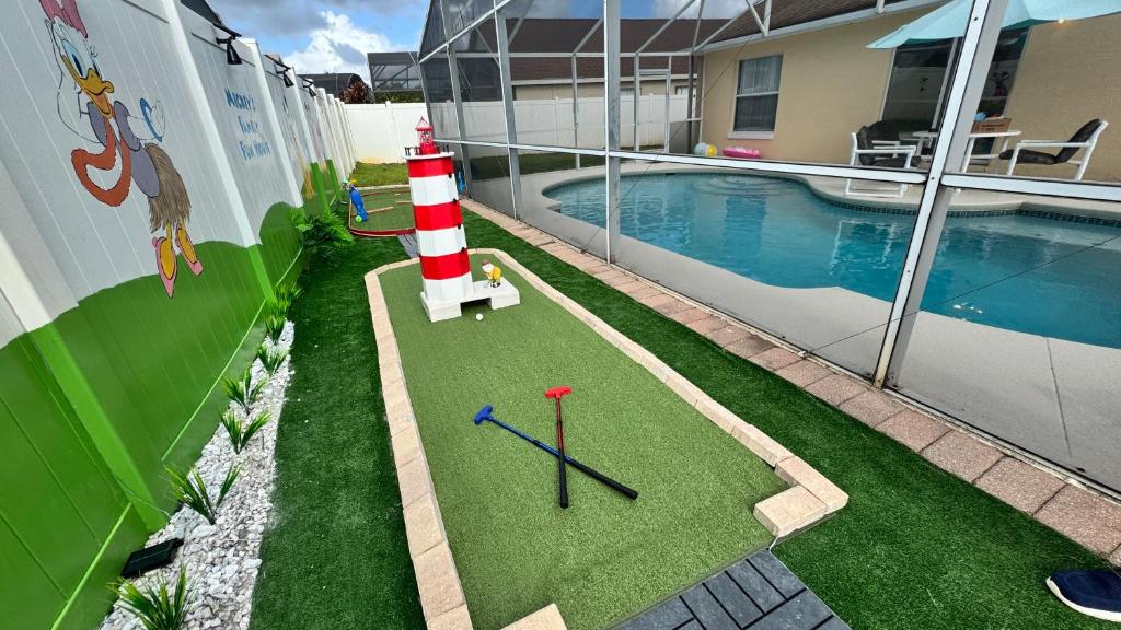 Mickey Funhouse, Pool, Fenced , Pets, Games, Orlando