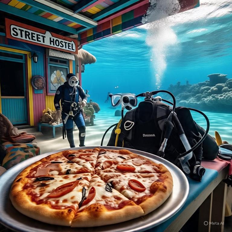 Pizza Street Hostel, Akaba