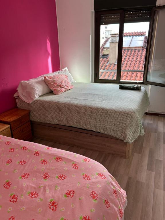 Vivienda rosa barrio húmedo - 1