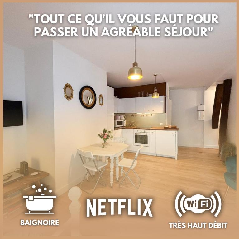 Charmant duplex au calme La Tourelle avec wifi, Rémalard en Perche