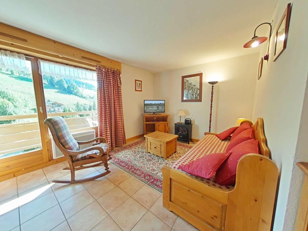 Appt 3 pièces, 6 couchages, proche commerces et pistes, parking inclus, animaux admis - FR-1-241-177, Le Grand-Bornand