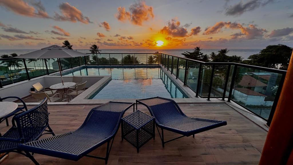 Design & Conforto Praia aos seus Pés Flats Mauê, Tamandaré