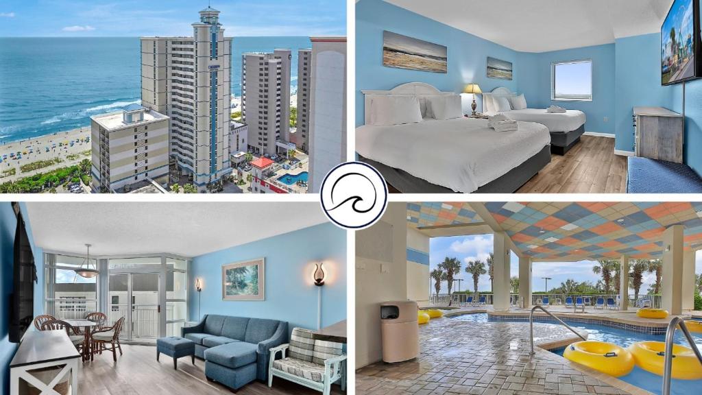 New Listing! Ocean Views and Salty Breeze at Carolinian Resort, Myrtle Beach