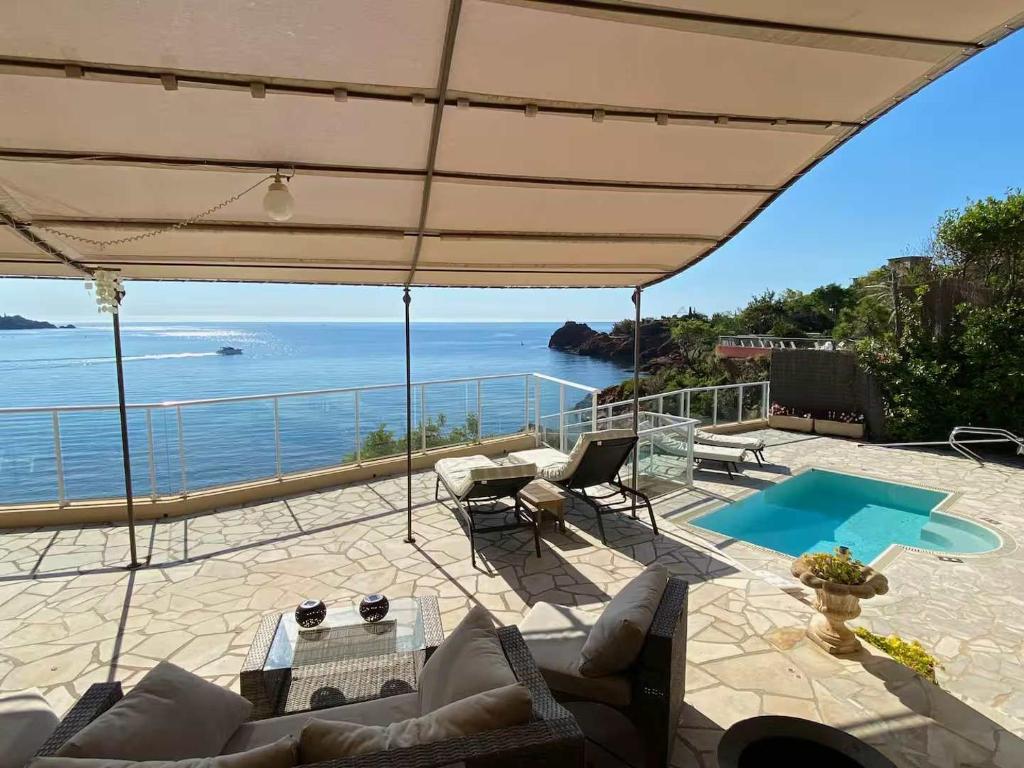 Villa Lou Cade, vue imprenable et plage privée, Théoule-sur-mer - 1