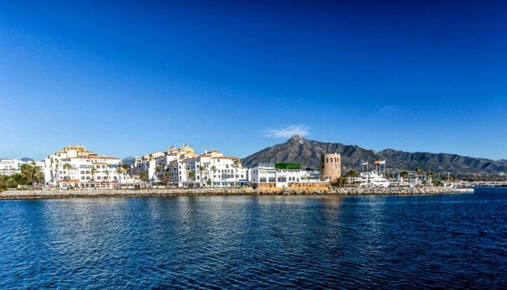 Bright & Cozy studio in the center of Puerto Banus, pool and terrace., Marbella