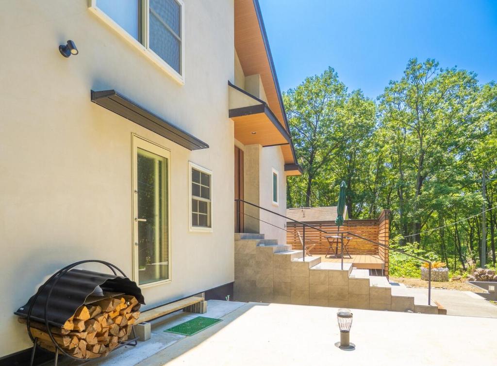 南欧風モダンハウス 完全リフォーム済 テディベア美術至近 BBq デッキ, Nasu