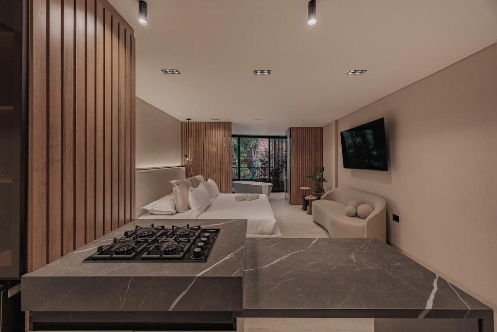 Premium Smart Loft with Alexa in El Poblado - 5