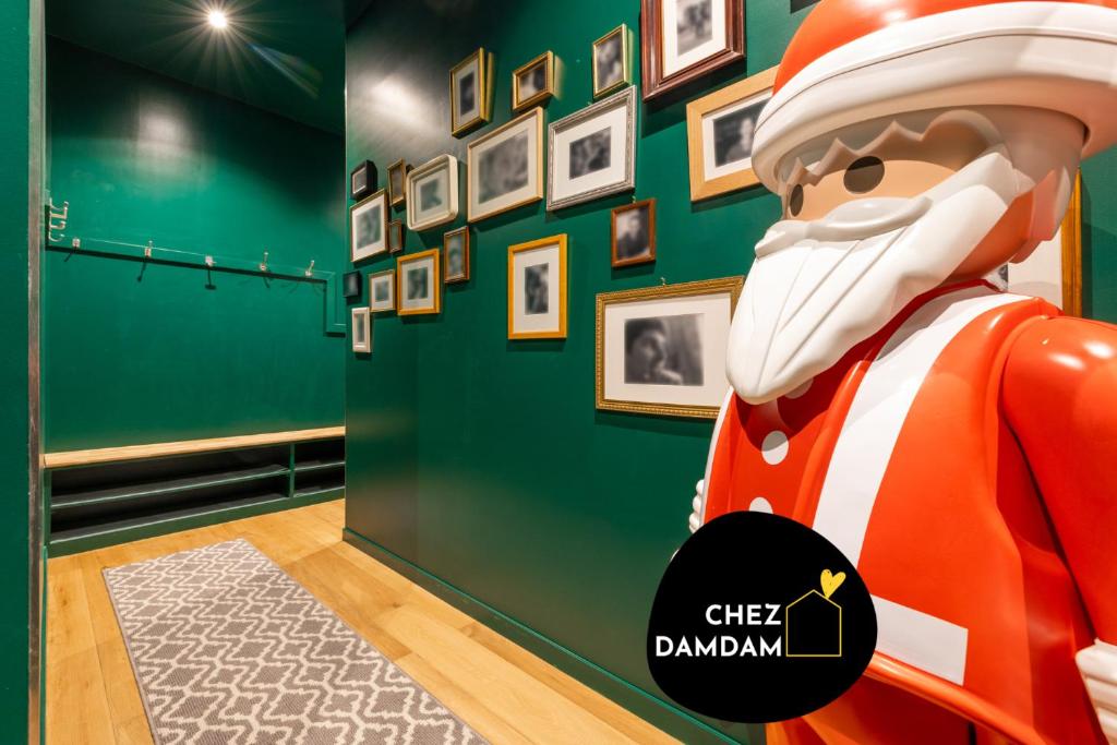 CHEZDAMDAM - le Loft du Stade - 6 chambres - terrasse - arcade - 4