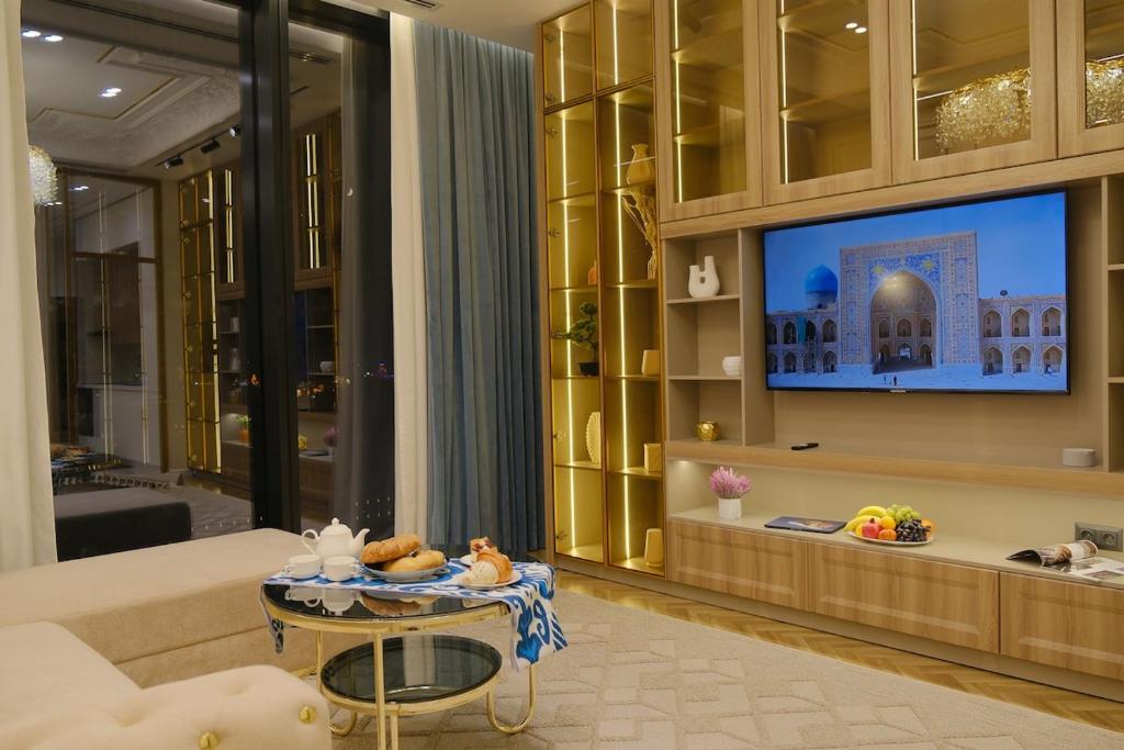 Nest One Downtown View, Элитные апартаменты с панорамным видом на город 210, Taškent