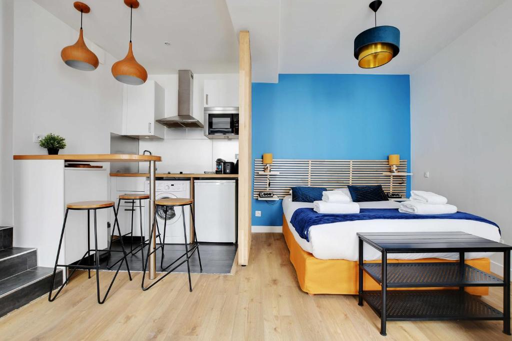 Modern studio in the heart of Paris - Residence - 4