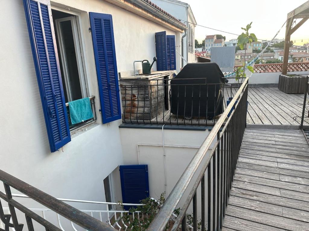Studio avec terrasse proche notre dame de la garde - 3