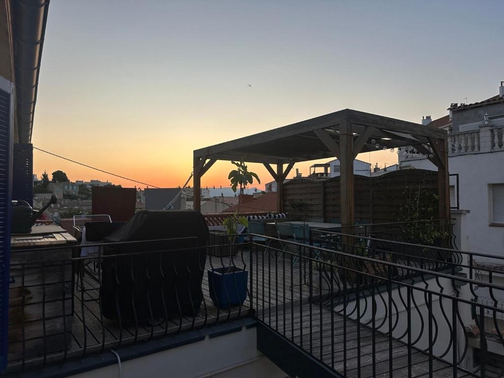 Studio avec terrasse proche notre dame de la garde - 5
