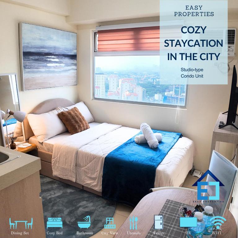 Cozy condo with amazing city view!, Manila