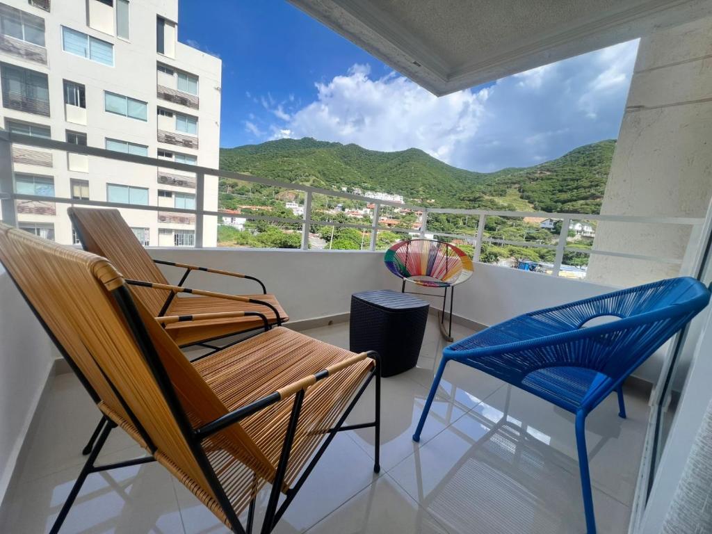 El Rodadero, 4 habitaciones con piscina y terraza - 5