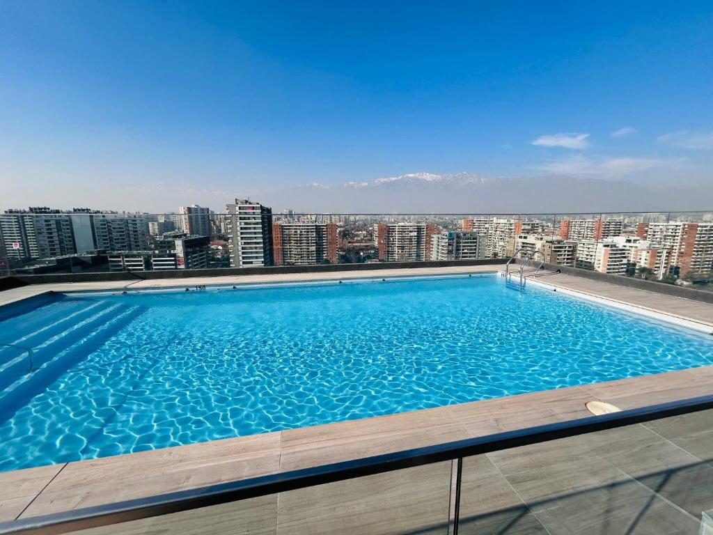 Chic Apartamento Ñuñoa, Parking y AC, hasta 4 personas - 5