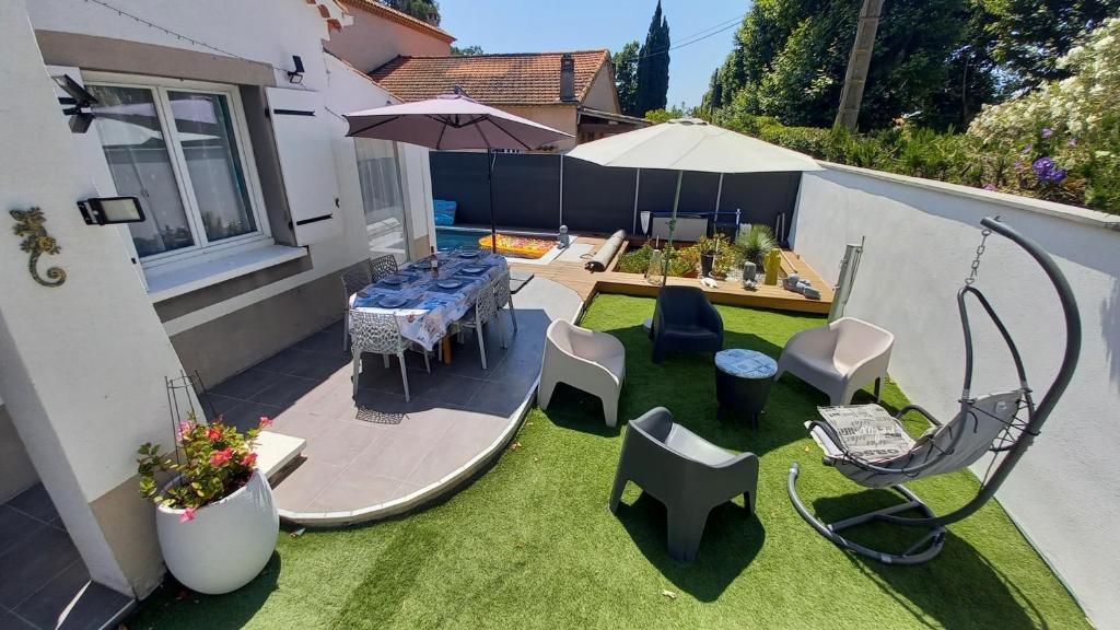 Maison de vacances avec piscine privée à La Londe-les-Maures proche des plages - 4