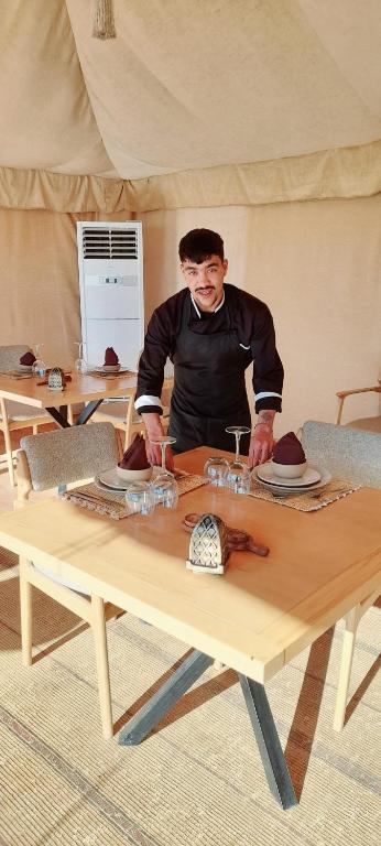 Camel desert camp, Merzouga