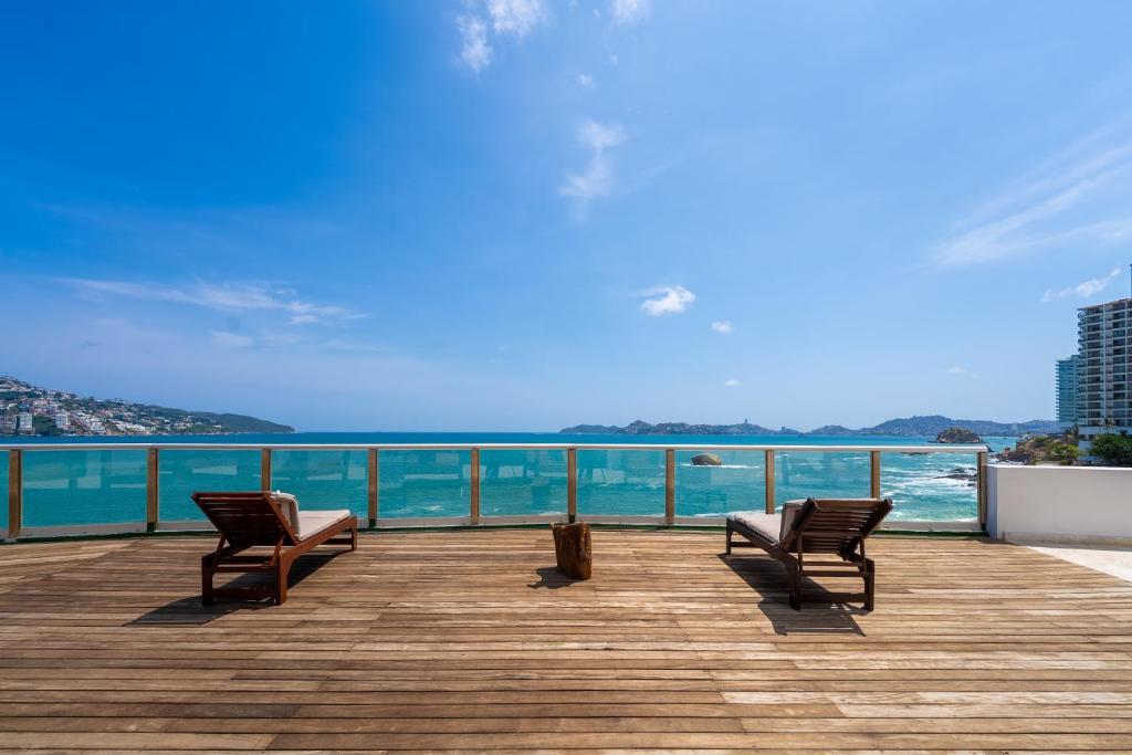 Hotel Amares Acapulco 眺望