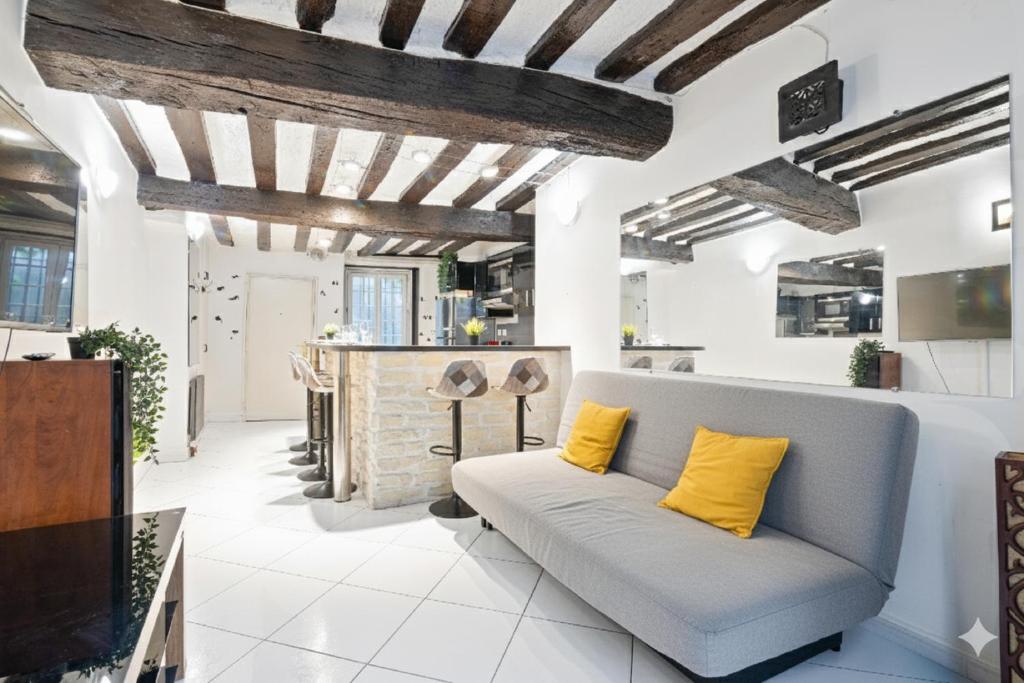 Notre Dame de Paris Luxurious 1BR-4P with NetFlix - 2