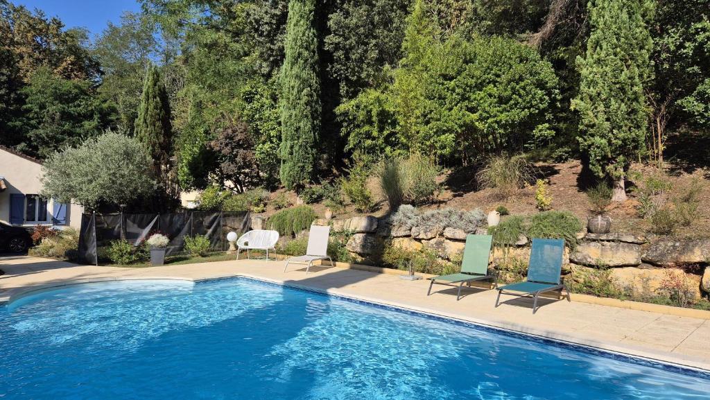 Studio Domaine des Oliviers avec piscine à Sarlat - 2